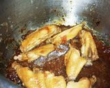 簡単♪手羽肉ホロホロ煮(*^-^*)作り方3写真