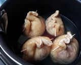 和風の巾着　ﾄﾛｰﾘあんかけ作り方4写真