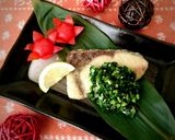 ニラ塩だれで美味しいぶりの簡単ソテー作り方4写真
