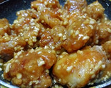 香ばし旨い！！唐揚げの甘味噌ピーナツ和え作り方5写真