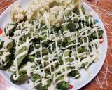 レンジで簡単♪ブロッコリーのマヨ焼き作り方7写真