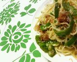 ピーマンとしらすの☆和心パスタ♪♪作り方5写真
