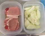 ＊豚ロースで簡単生姜焼き丼＊作り方1写真