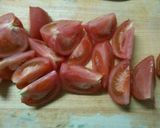 朝食♪ トマトとほうれん草のお味噌汁！！作り方2写真