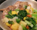 安くて豪華！鶏胸肉のローストと温野菜☆作り方7写真