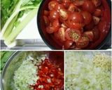 血液サラサラ。トマト＆玉葱ソース作り方1写真