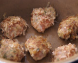 ささみのやわらかおこのみ焼き作り方3写真