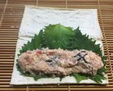 おもてなしの鶏挽肉のお揚げ巻き焼き作り方11写真