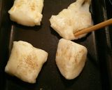 フライパンで焼き餅 簡単に塩胡椒味作り方4写真