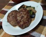 鶏レバーの蒸しハンバーグ作り方12写真