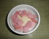 簡単!ハムタマ☆ココットカマン作り方2写真
