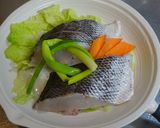 白身魚の酒蒸しオリーブオイルで作り方1写真