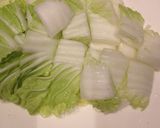 白菜と薄揚げのシャンタン煮作り方1写真