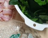 クリスマスに♪ほうれん草ベーコンのソテー作り方1写真