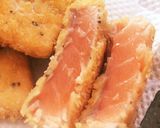 サーモンフライチーズバーガー作り方4写真