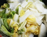 白菜の漬物を煮ただけ『にたくもじ』作り方2写真