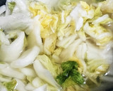 白菜の漬物を煮ただけ『にたくもじ』作り方3写真