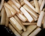 シンプル＊簡単＊大根のごま油炒め作り方3写真