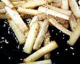 シンプル＊簡単＊大根のごま油炒め作り方4写真