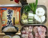 簡単☆発芽米で、参鶏湯（サムゲタン）作り方2写真