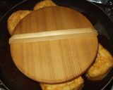 麺つゆで簡単☆油揚げの肉詰め煮作り方5写真