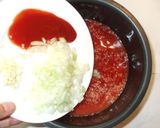 簡単！トマト缶ピラフ♪炊飯器入れるだけ作り方3写真