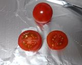 プチトマトとくるみカッテージチーズ作り方2写真
