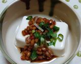 くずし豆腐の納豆和え♡作り方3写真