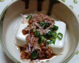 くずし豆腐の納豆和え♡作り方4写真