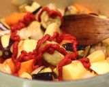 ラム肉とナスのビール煮込み作り方10写真