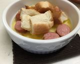 簡単カマンベールでチーズフォンデュ作り方3写真