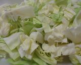 お揚げとキャベツの煮浸し♪作り方3写真