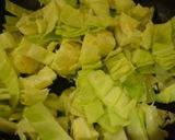 お揚げとキャベツの煮浸し♪作り方5写真