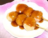 もちプチ食感♡発芽米入りみたらし団子作り方5写真