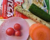 ✿根菜サラダはワンポットパスタで✿作り方1写真