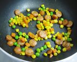 ミルクチーズカレーリゾット作り方3写真