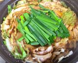 白菜と豚バラを重ねた☆ごまみそ鍋作り方5写真