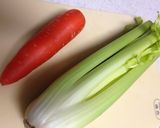 時短♪ セロリのシャキシャキ炒め作り方1写真