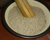 お年寄り絶讚シリーズ❗かぼちゃえごま煮❗作り方3写真