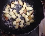 カラメルりんごのトースト作り方1写真