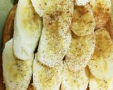 朝食バナナシナモントースト作り方2写真