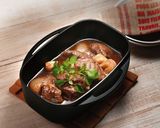 牛すね肉と新玉の白ワイン煮込み作り方8写真