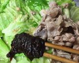 シャンタンとつけてみそで簡単回鍋肉作り方4写真