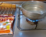 最速のチキンラーメン作り方1写真