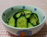 きゅうりと塩昆布の❇１分❇もみ漬け作り方3写真