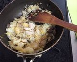 角切り牛肉とレタスのチャーハン作り方5写真