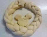 ミッキーのリースパン☆作り方4写真