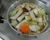 牡蠣入りお雑煮 ~広島風~作り方4写真