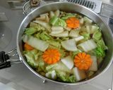 牡蠣入りお雑煮 ~広島風~作り方5写真