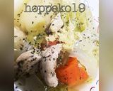 鳥ササミのポトフ☆ジンジャー&バター風味作り方12写真
